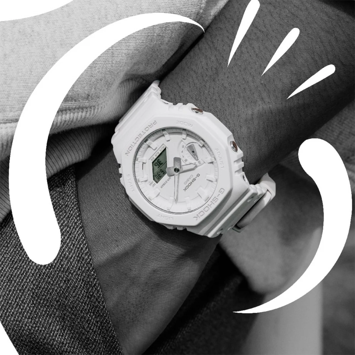ЧАСОВНИК CASIO G-SHOCK GA-2100-7A7ER ЧАСОВНИК CASIO G-SHOCK GA-2100-7A7ER